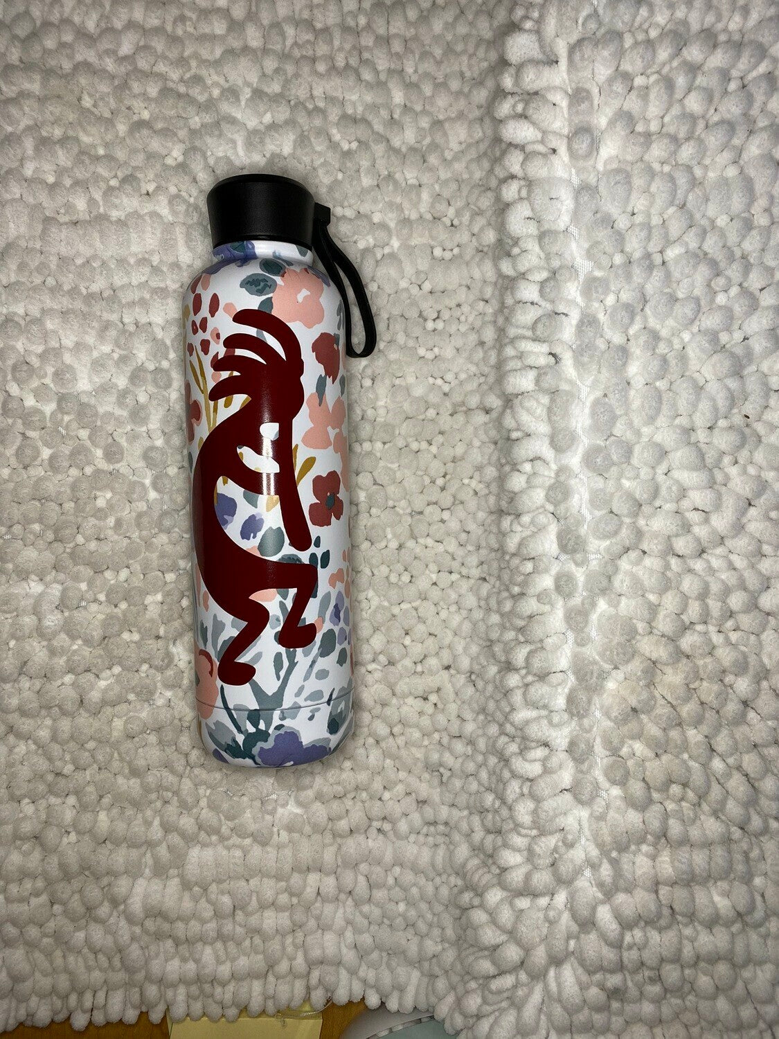 Kokopelli Design On Water Bottle