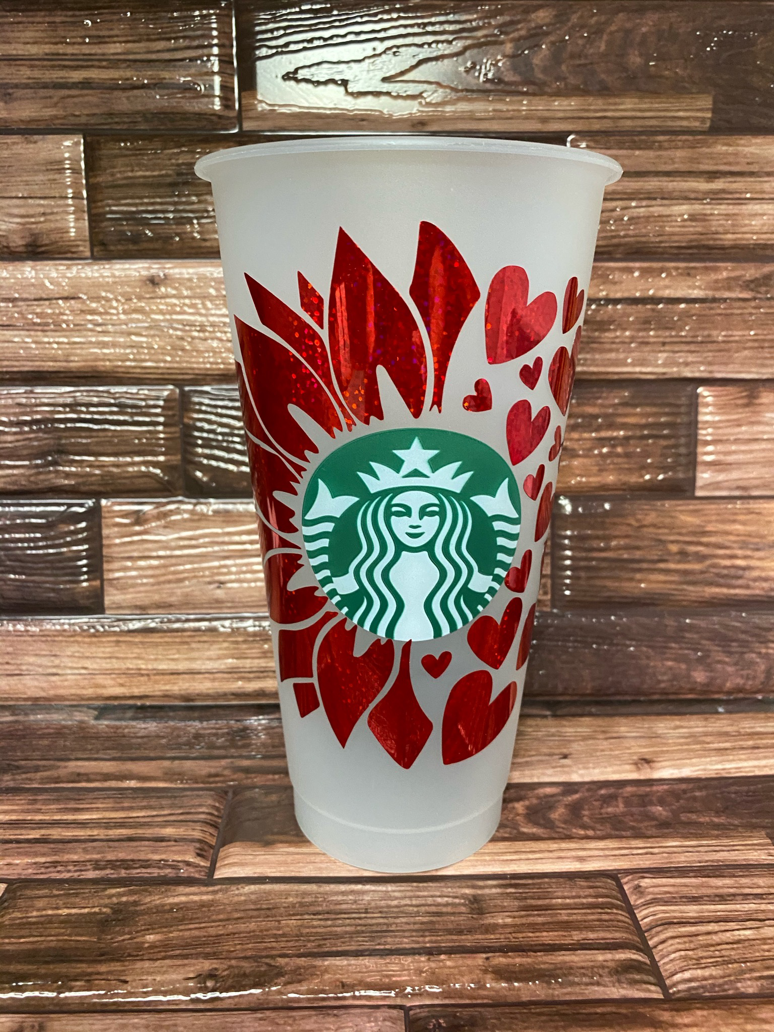 Sunflower Starbucks cup