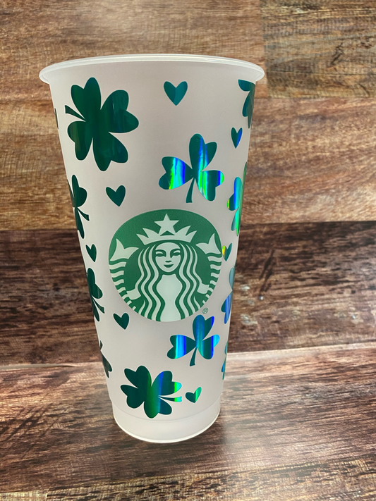 St Patrick’s Day Reusable Starbucks Cup