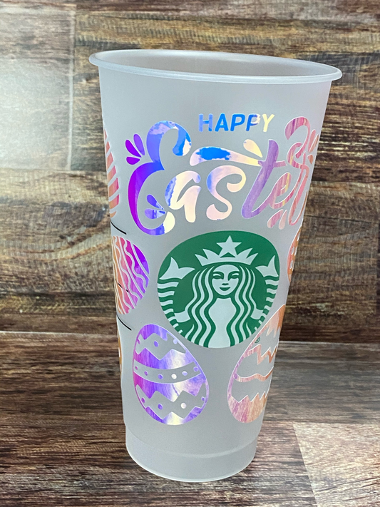 Happy Easter Reusable Starbucks Cup